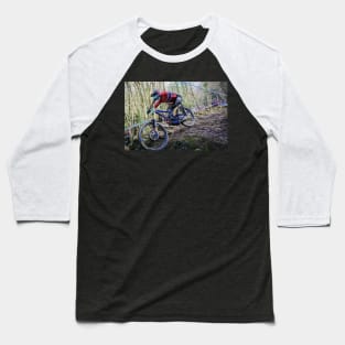 mtb downhill Baseball T-Shirt